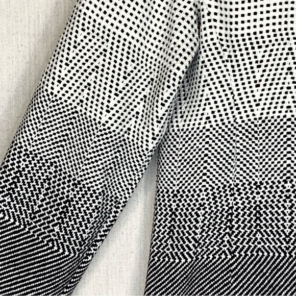 NIC+ZOE~Women’s‎ “Connect the Dots” Black/White Asymmetric Zip Jacket~M - Picture 10 of 13